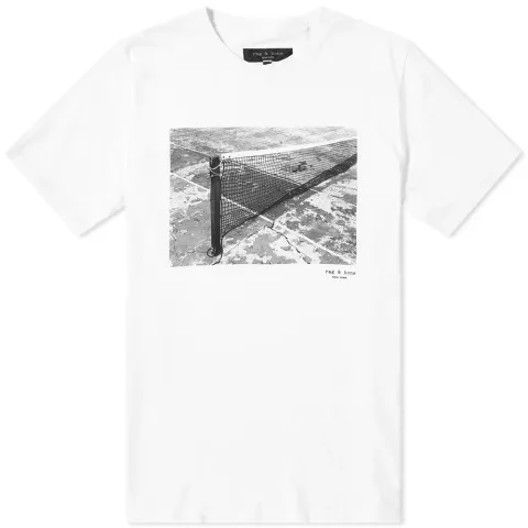 Tennis Court Photo Tee