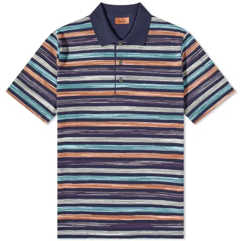 Zig Zag Polo Tee