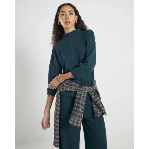 River Island Premium High Neck Top