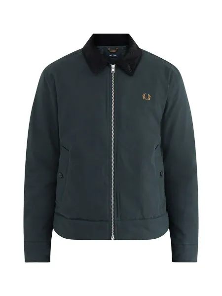 Fred Perry Cotton Blend Caban Jacket - Night