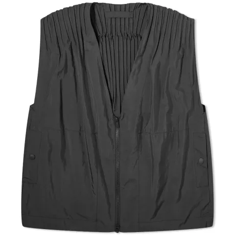 Pleated Tech Vest