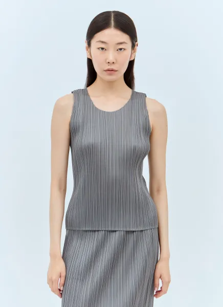 Pleated Tank Top