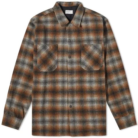 Wool Flannel Work Shirt