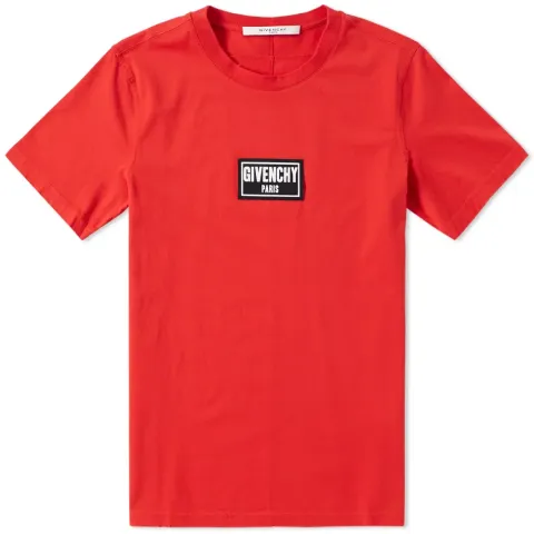 Cuban Distressed Box Logo Tee