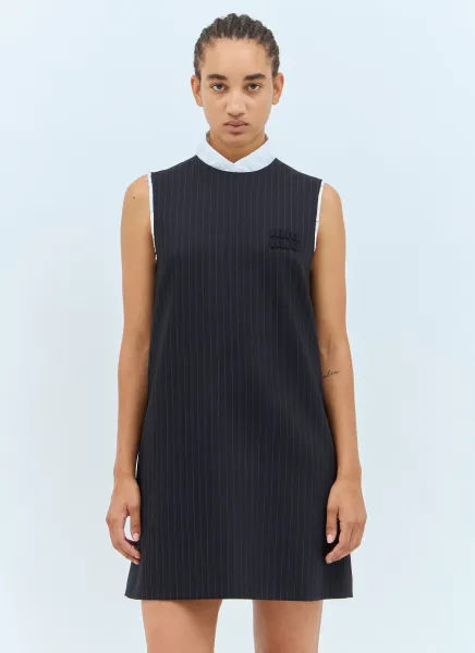 Pinstripe Dress