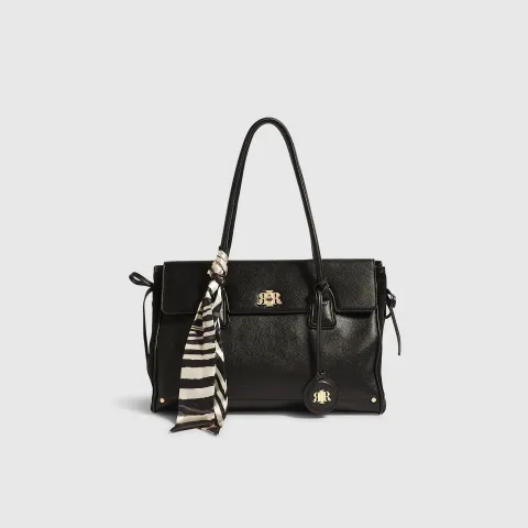 River Island Faux Leather Rir Front Flap Tote Bag