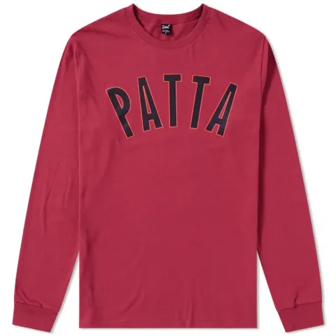 Long Sleeve Curve Logo Tee