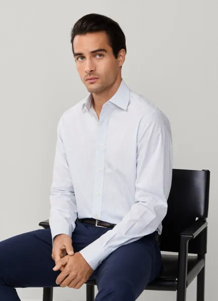 Classic Fit Graph Check Shirt