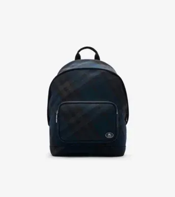 Grid Backpack in Navy