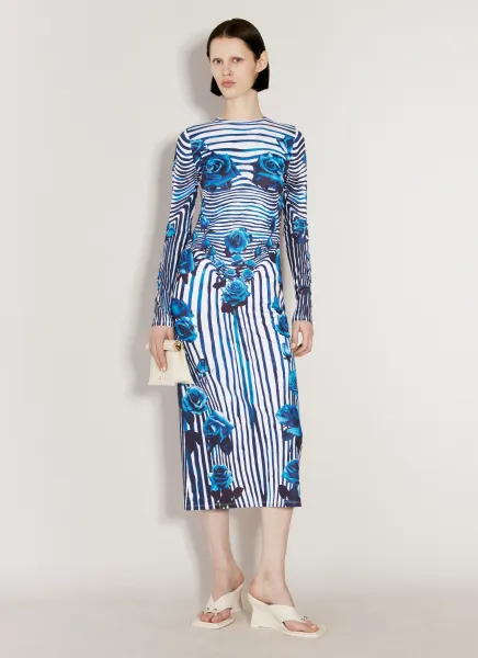 Flower Body Morphing Dress