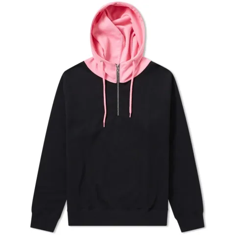 SOPHNET. Half Zip Pullover Hoody