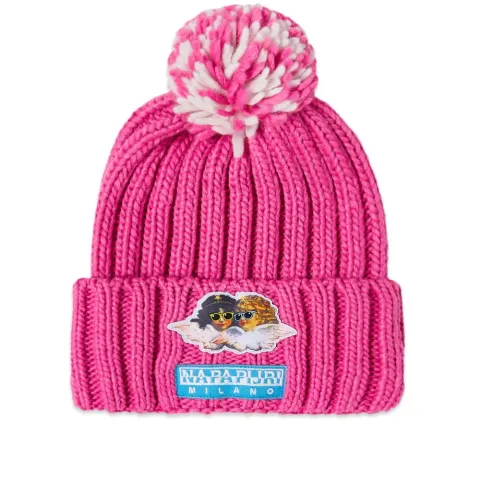 x Fiorucci Logo Beanie