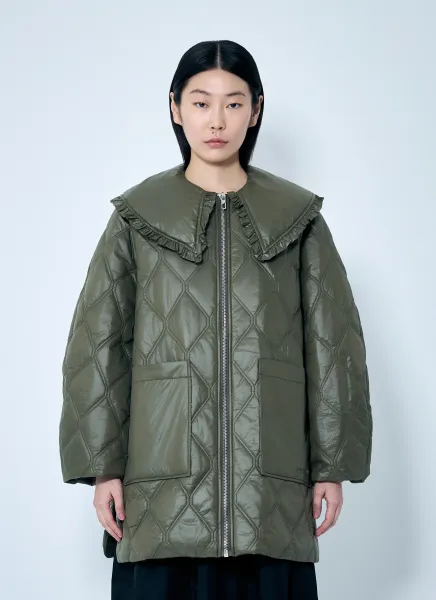 Shiny Quilt Jacket