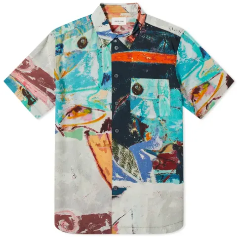 X Jon Pilkington Short Sleeve All Over Print Shirt