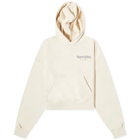 Club Cropped Hoodie