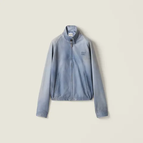 Nappa leather jacket