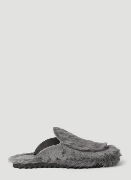 Pony Hair Mules