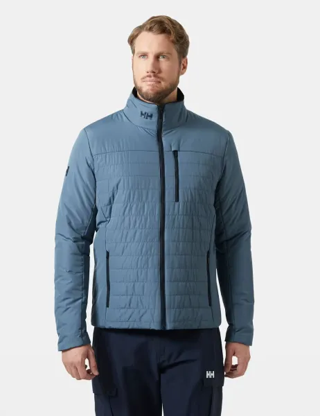 Helly Hansen Crew Insulator Padded Puffer Jacket Light Blue