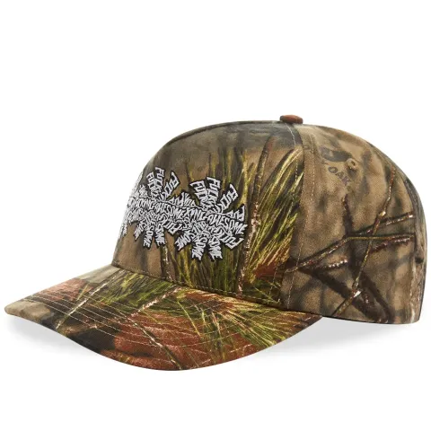 Three Spiral Snapback Cap