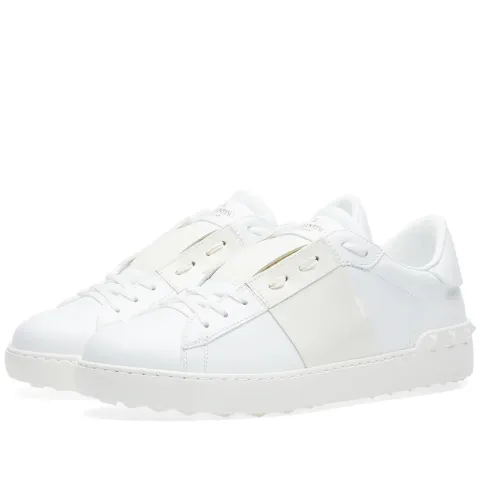 Open Low Top Patent Sneaker
