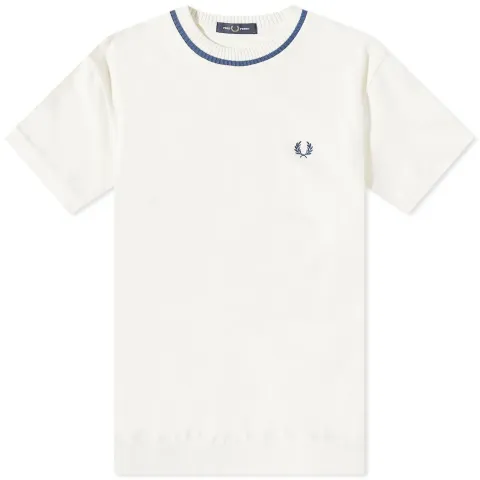 Crew Neck Pique T-Shirt