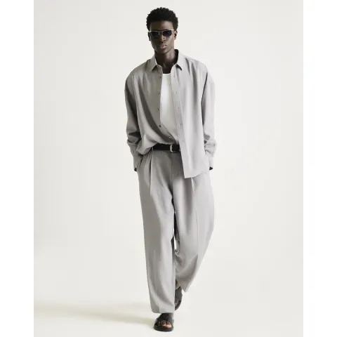 River Island Ri Studio Wide Leg Pleated Trousers