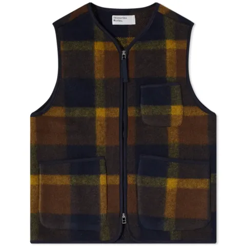 Plaid Zip Gilet