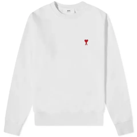 AMI Small A Heart Crew Sweat
