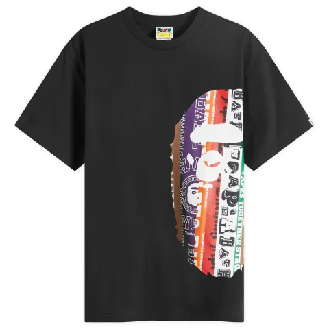 Fans Scarf Side Big Ape Head T-Shirt