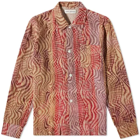 Box Jazz Print Overshirt