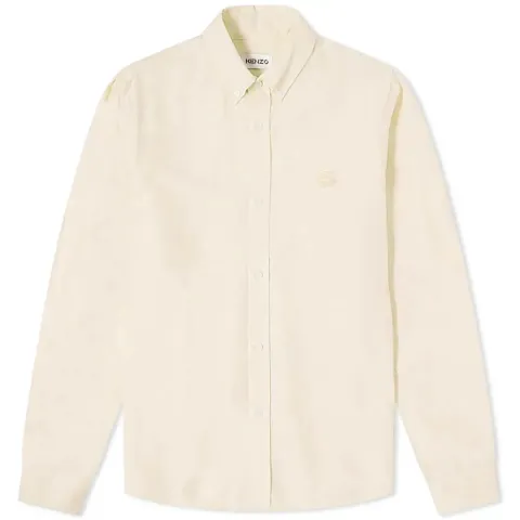 Tiger Crest Oxford Button Down Shirt
