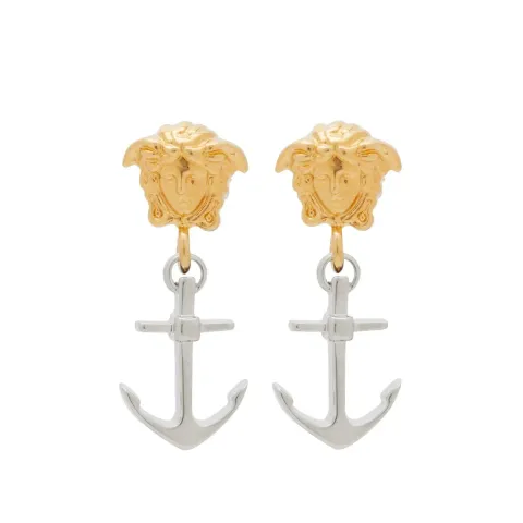 Anchor Medusa Earrings