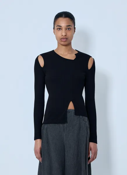 Asymmetric Long Sleeve Tee