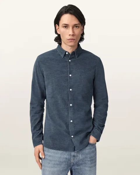 Lorella Textured Ramskull Shirt