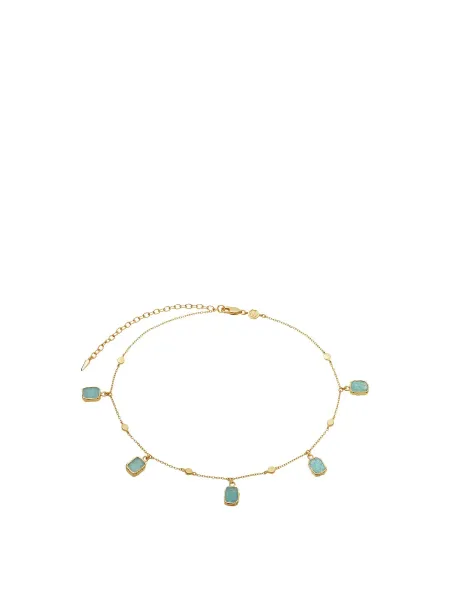Missoma Exclusive Amazonite Lena Choker 18kt gold