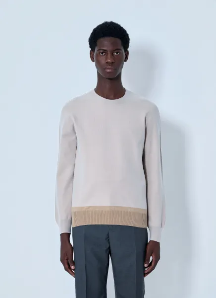 Fine Knit Crewneck Sweater
