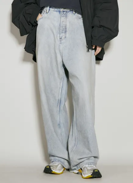 Distressed Baggy Jeans