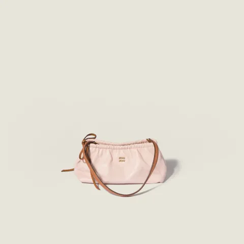 Nappa leather pouch