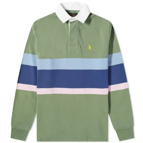 Bold Stripe Rugby Shirt