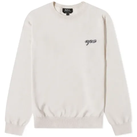 A.P.C. Otis Logo Crew Knit