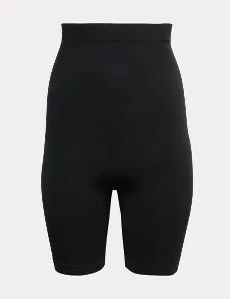 Body by M&S Body Sculpt Firm Control Seamless Thigh Slimmer Black