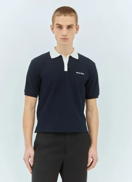 Logo Embroidery Polo Shirt