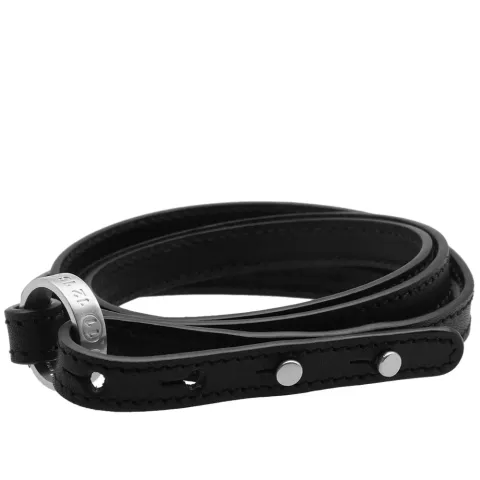 11 Leather Ring Bracelet