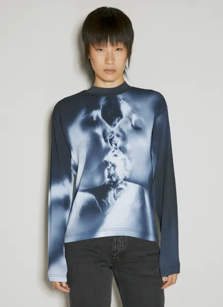 Jax Pleated Long Sleeve Top