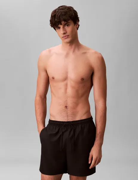 Calvin Klein Graphic Swim Shorts Black