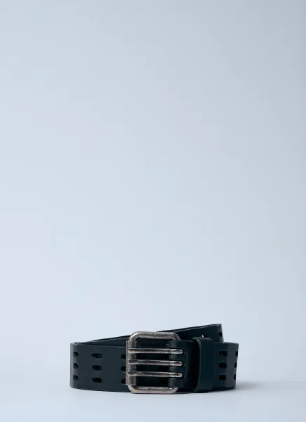 Leather Motorcycle Belt