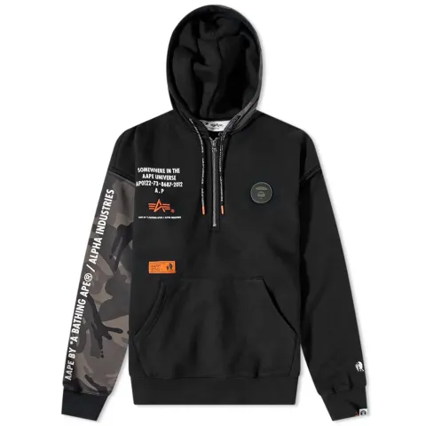 AAPE x Alpha Industries Hoody