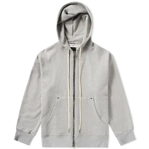 Front & Back Zip Hoody