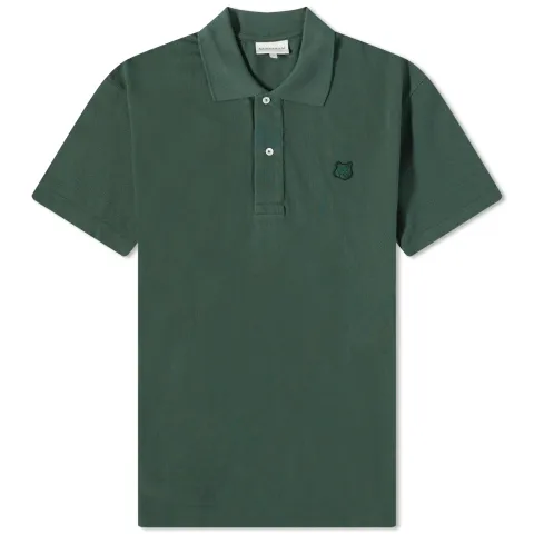 Tonal Fox Head Patch Comfort Polo