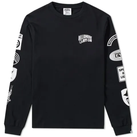 Long Sleeve Aviation Print Tee